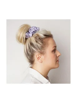 Mulberry Silk Scrunchie -hiusdonitsi - vaaleanvioletti