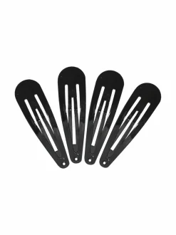 Musta hiuspinni 4 kpl