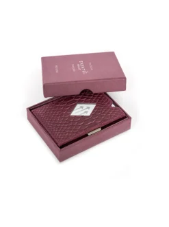 Nahkalompakko Purple Cobra