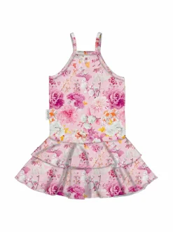 Naruolkaimellinen frillamekko