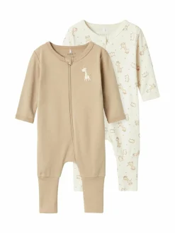 Nbnnightsuit Giraffe -yöasu 2-pack