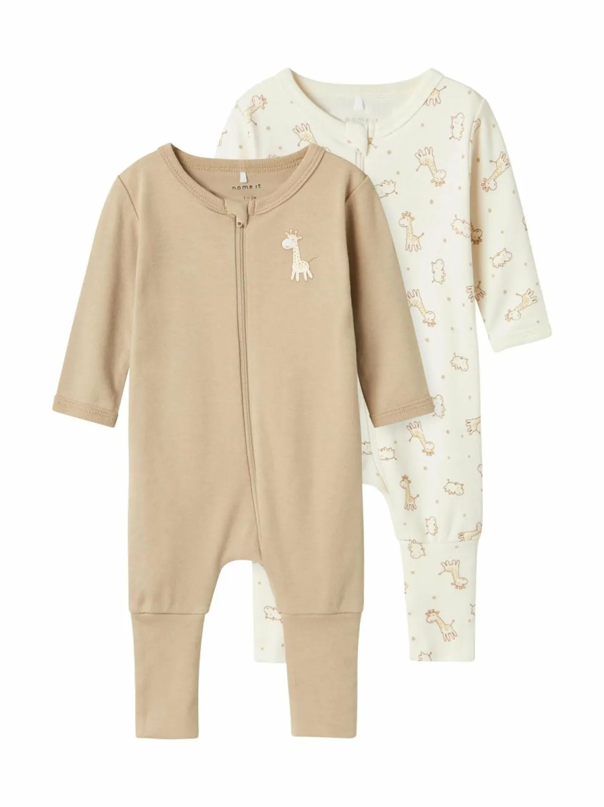 Nbnnightsuit Giraffe -yöasu 2-pack