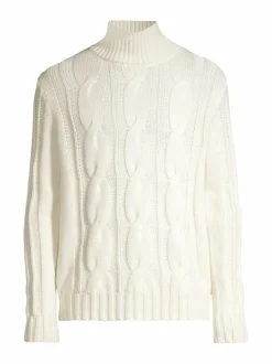 Olsen-villasekoiteneule palmikkokuviolla