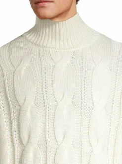 Olsen-villasekoiteneule palmikkokuviolla