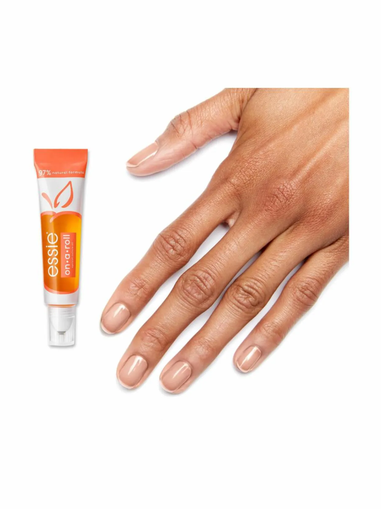 on-a-roll apricot nail and cuticle oil -kynsinauhaöljy