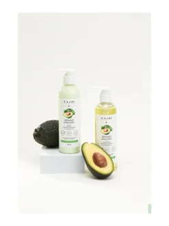 Organic Avocado Duo Set -hiustenhoitopakkaus, 2 tuotetta