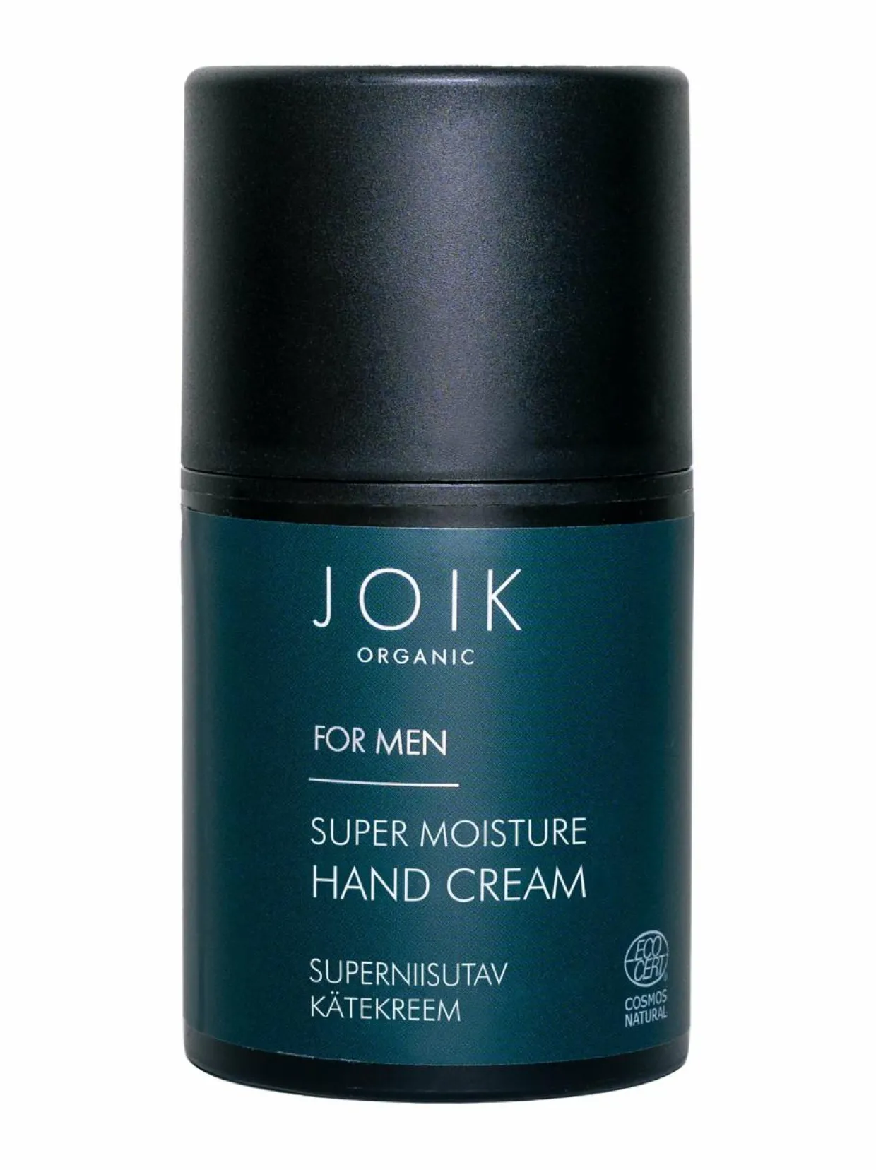 Organic for Men Super Moisturizing Hand Cream -käsivoide, 50ml