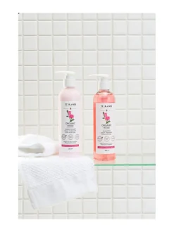 Organic Rose Duo Set -hiustenhoitopakkaus, 2 tuotetta