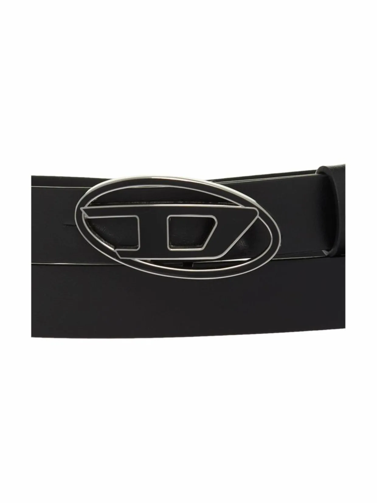 Oval D Logo -nahkavyö