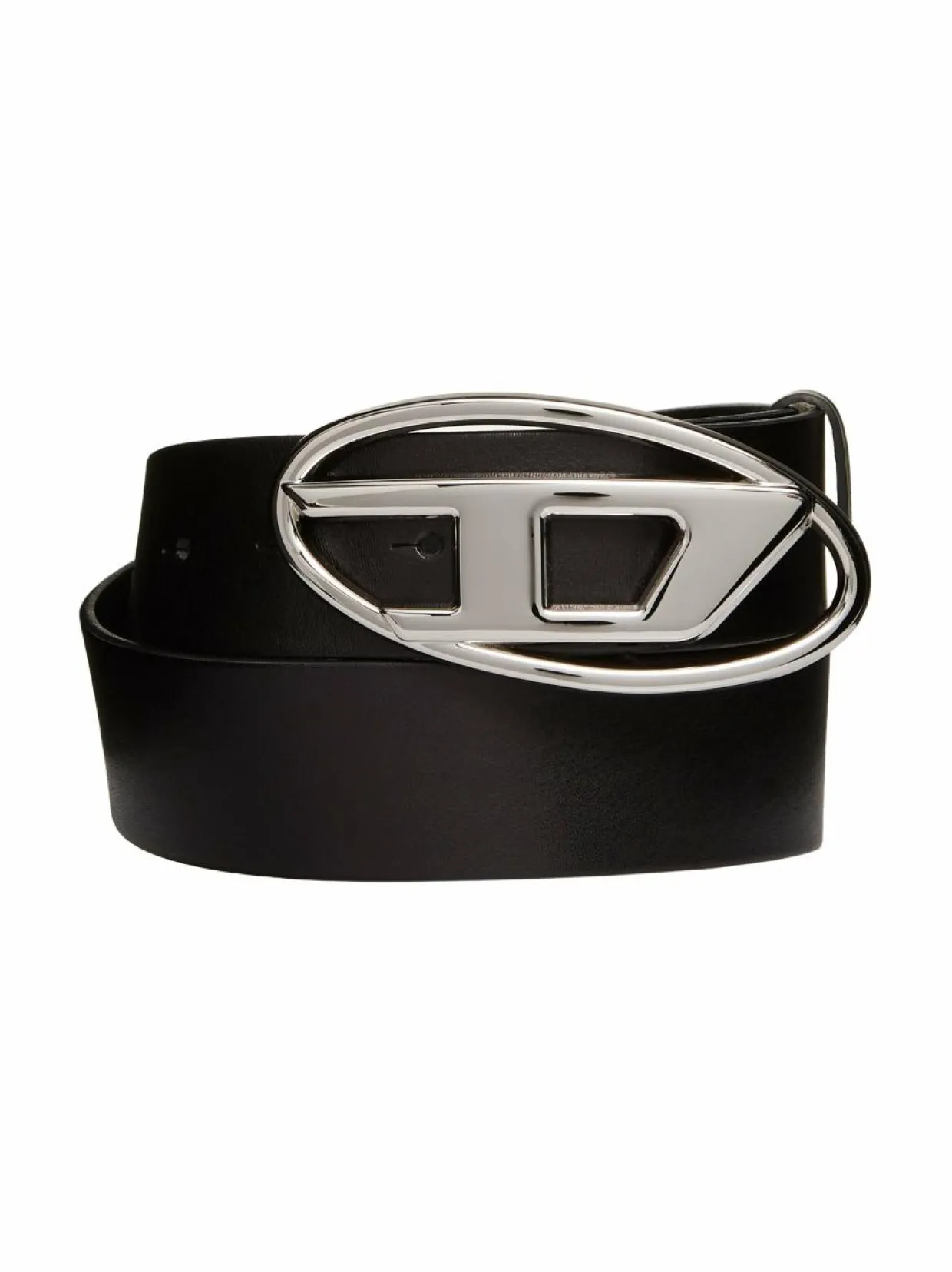 Oval D Logo -nahkavyö