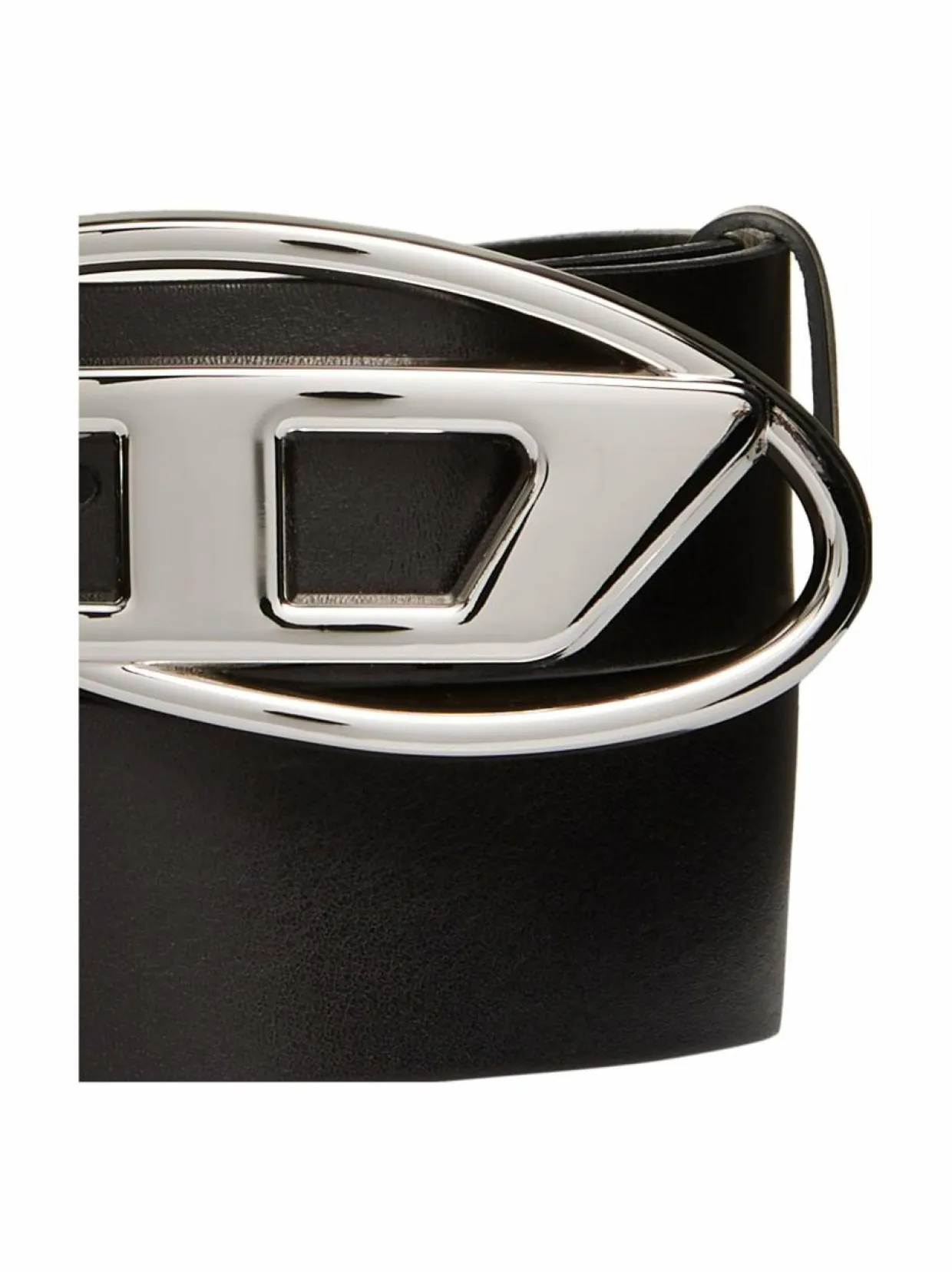 Oval D Logo -nahkavyö