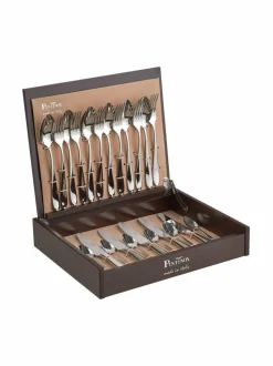 Palladium-aterinsetti puulaatikossa, 24 osaa