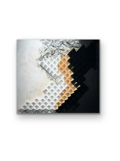 Peace within puutaulu 78x88cm