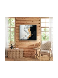 Peace within puutaulu 78x88cm