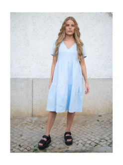 Pellava Kerrosmekko, Sky Blue