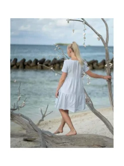 Pellava Kerrosmekko, Sky Blue