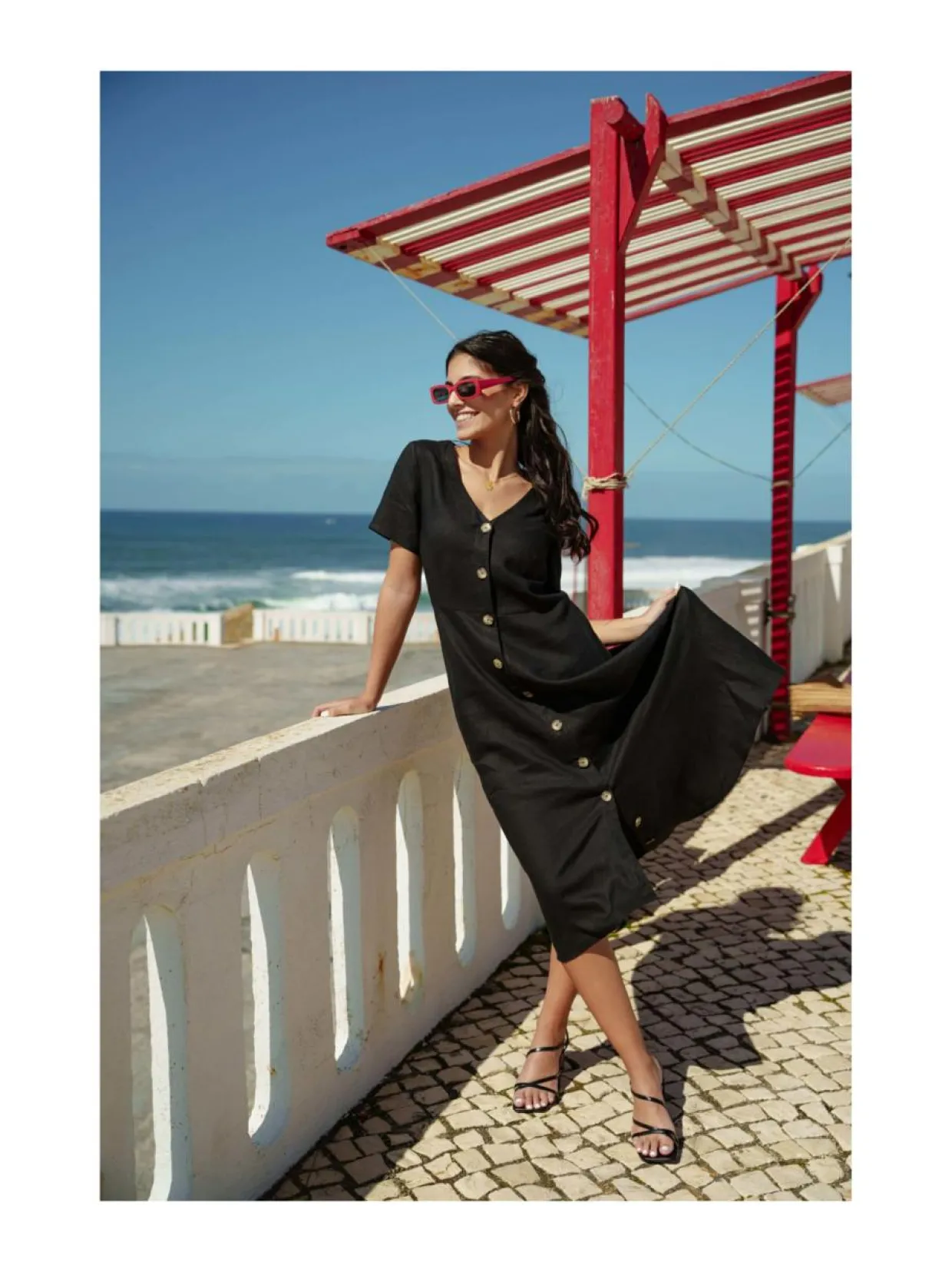 Penelope Dress, Black