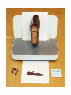 Petina- nahkaiset ballerinat