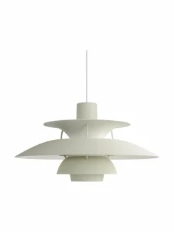 PH 5 Monochrome Pale Pewter -riippuvalaisin