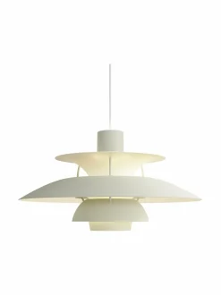 PH 5 Monochrome Pale Pewter -riippuvalaisin