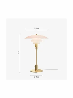 PH 3/2 Pale Rose -pöytävalaisin