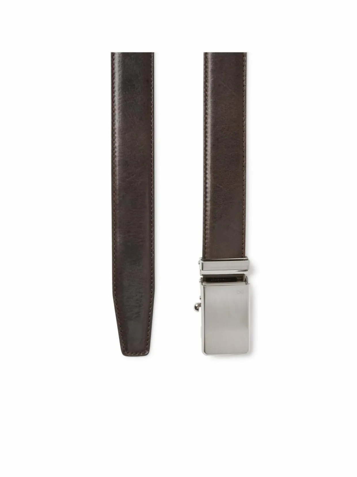 Plate Buckle -nahkavyö