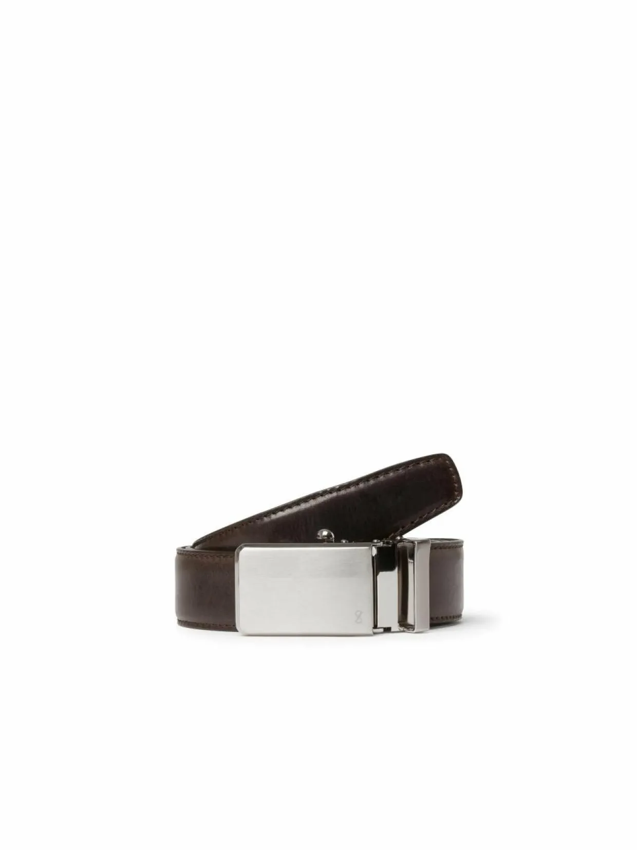 Plate Buckle -nahkavyö