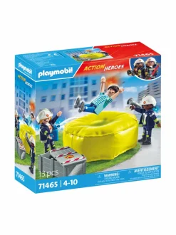 PLAYMOBIL ACTION HEROES Palomies ilmatyynyaluksella 71465