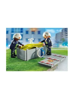 PLAYMOBIL ACTION HEROES Palomies ilmatyynyaluksella 71465