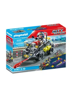 PLAYMOBIL CITY ACTION Tactical Unit maastokelpoinen neliveto 71147