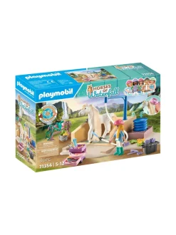 PLAYMOBIL WORLD OF HORSES Pesupaikka Isabellan ja Lionessin kanssa 71354