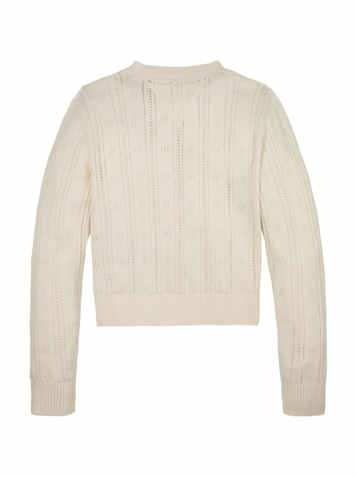 Pointelle-neuletakki