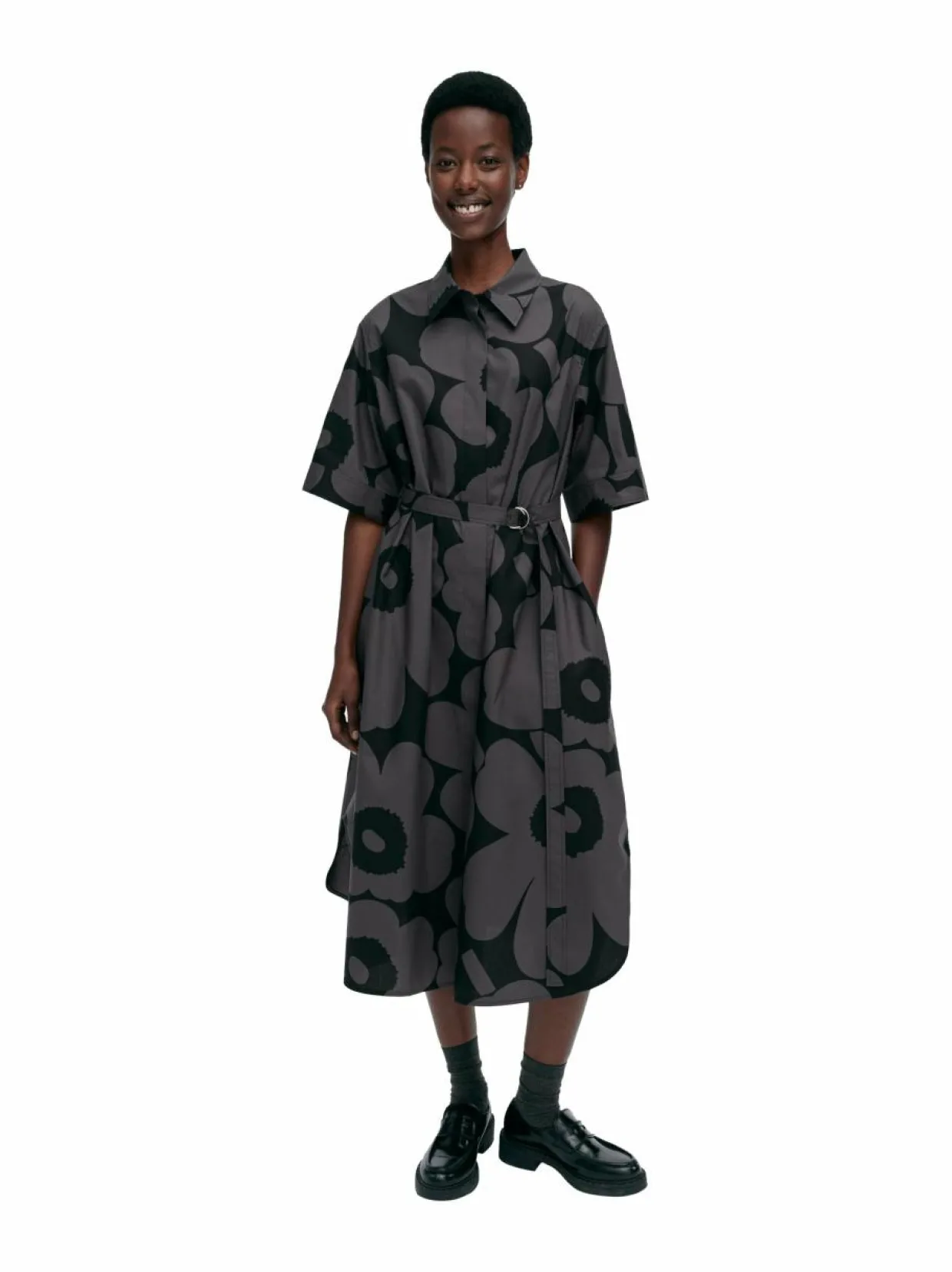 Popliini Unikko Cotton -mekko