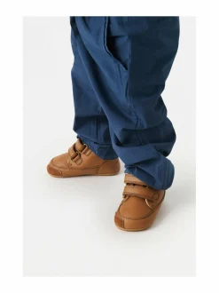 Prewalker Velcro Barefoot Firststep -nahkakengät