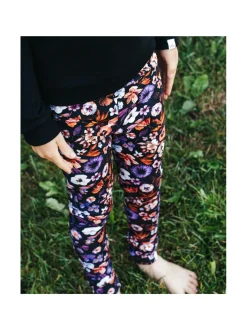Print Leggings, Violettes