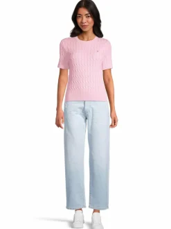 Puuvillainen palmikkoneule