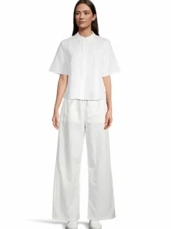 Puuvilla-pellavahousut