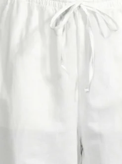 Puuvilla-pellavahousut