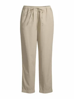 Puuvilla-pellavahousut