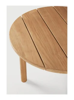 Quatro ulkokaluste sohvapöytä, teak
