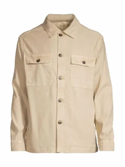 Regular Cotton Linen -päällyspaita