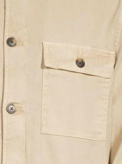 Regular Cotton Linen -päällyspaita