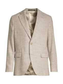 Regular fit -bleiseri puuvillasekoitteesta