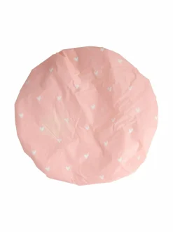 Reversible Shower Cap Heart Pattern -suihkumyssy
