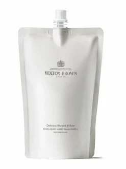 Rhubarb & Rose Liquid Hand Wash Refill -käsisaippua täyttöpakkaus 400 ml