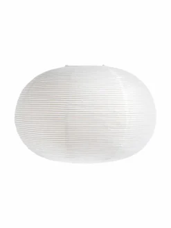 Rice Paper Shade Ellipse -riisipaperivarjostin 70 x 48 cm