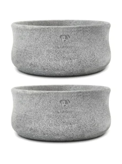 Rocky vuolukivi design ruokakulho - Tuplapakkaus