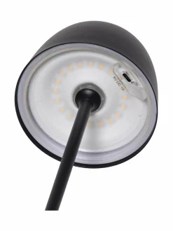 Ronda USB- ladattava pöytävalaisin, ulko- ja sisäkäyttöön 11 x 11 x 34,5 cm