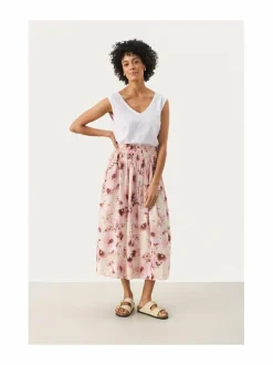 Rosabell-printtikuvioitu hame