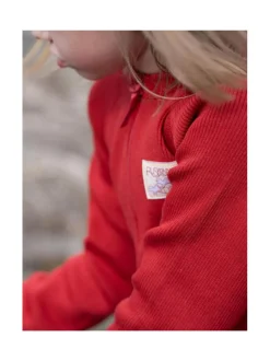 Ruskovilla välihaalari terättä 80 - 120 cm - villa punainen